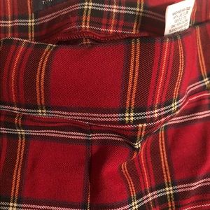 Tommy Hilfiger plaid pants size four good good condition